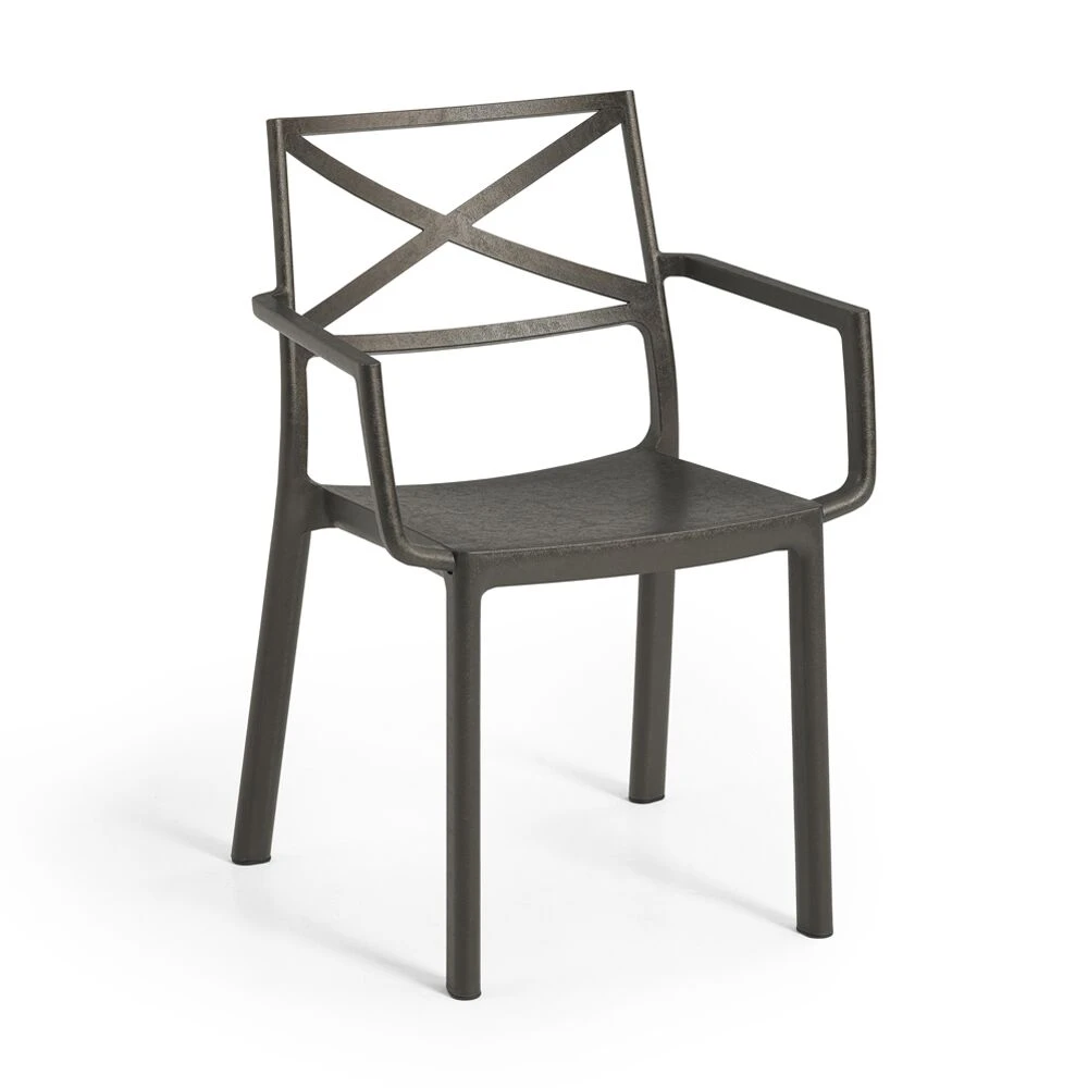 6-Sitzer Essecke In Metalloptik Aus Vollkunststoff - Antikra 6 6-Sitzer Essecke In Metalloptik Aus Vollkunststoff - Antikra – Bild 4