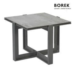 Alu-Gartentisch Von Borek Mit Dektonplatte - Beistelltisch Faro
