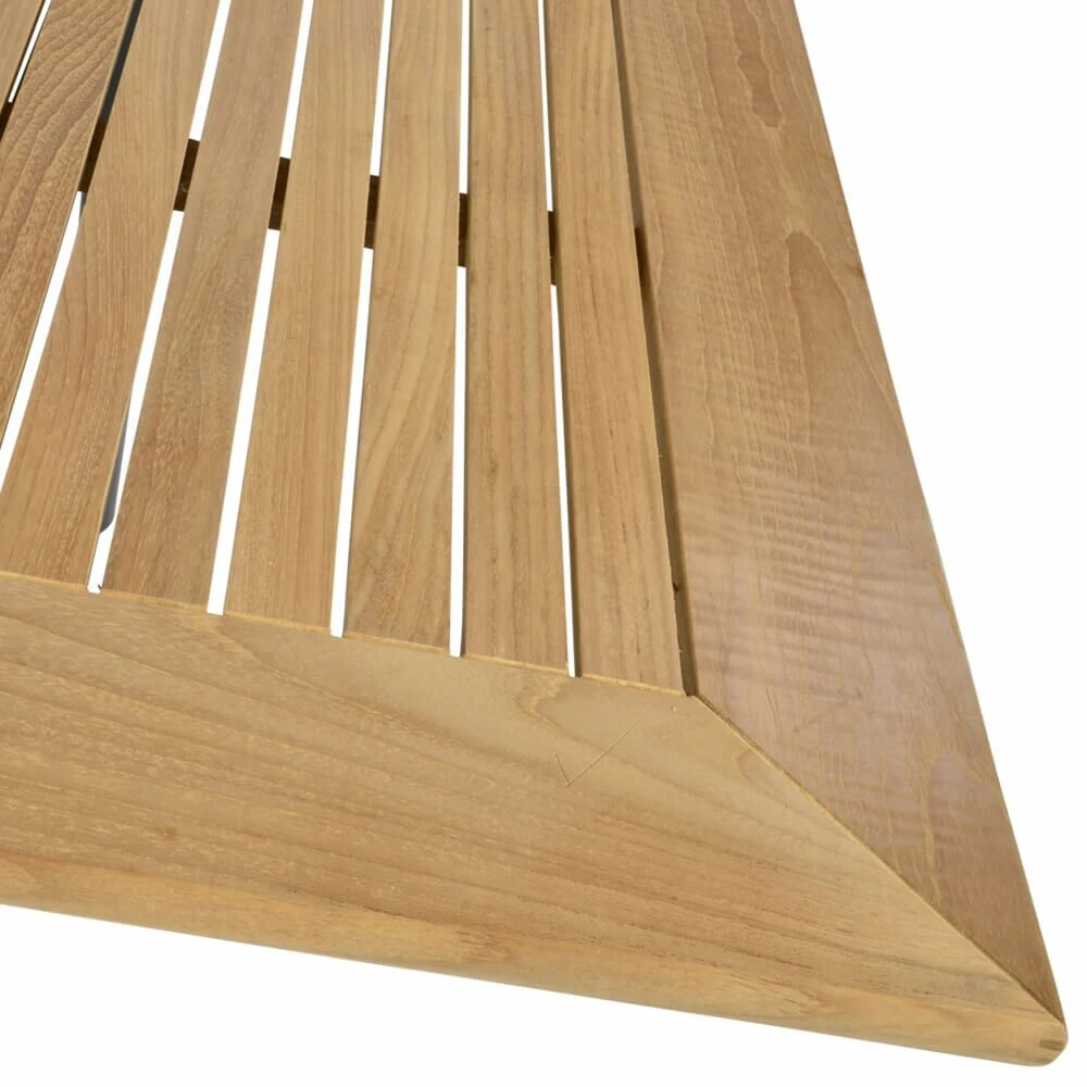 Alu Tisch Zum Ausziehen 152/210 Cm Mit Holz - Ausziehtisch Minzo 5 Alu Tisch Zum Ausziehen 152/210 Cm Mit Holz - Ausziehtisch Minzo – Bild 3