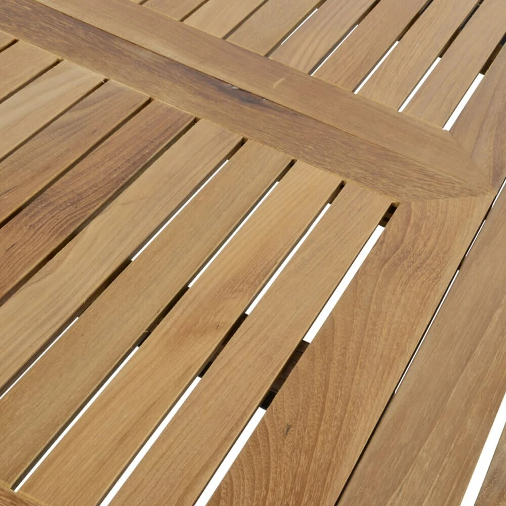 Alu Tisch Zum Ausziehen 152/210 Cm Mit Holz - Ausziehtisch Minzo 6 Alu Tisch Zum Ausziehen 152/210 Cm Mit Holz - Ausziehtisch Minzo – Bild 4