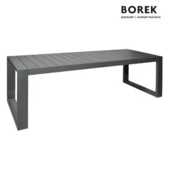Aluminium Design Gartentisch Von Borek - Modern - Anthrazit - Stabil - Vitoria Esstisch