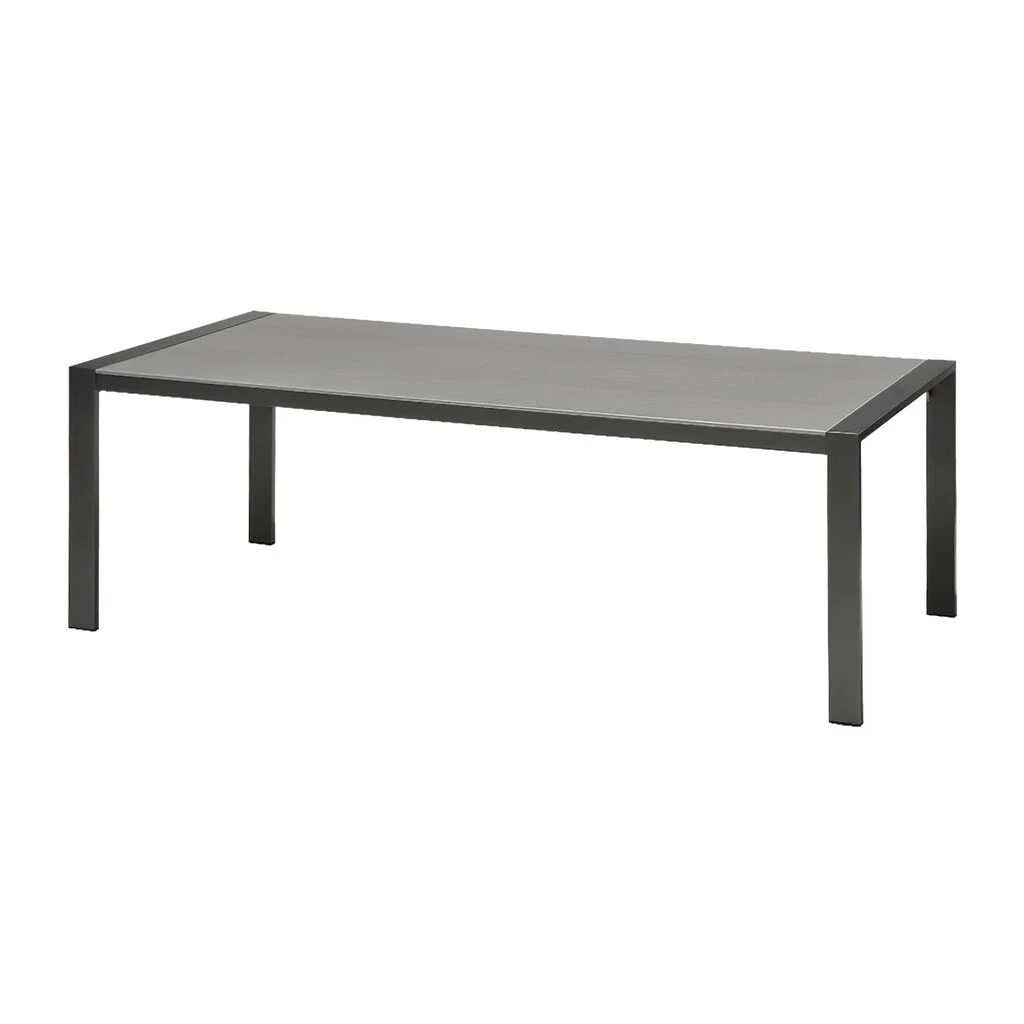 Anthrazit Outdoor-Tisch Aus Alu - 218cm - Esstisch Heron 3 Anthrazit Outdoor-Tisch Aus Alu - 218cm - Esstisch Heron