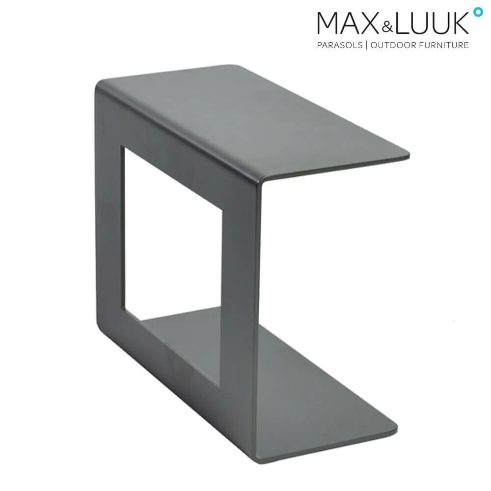 Anthrazitfarbener Beistelltisch Für Max & Luuk Loungemodule - Riff Beistelltisch 3 Anthrazitfarbener Beistelltisch Für Max & Luuk Loungemodule - Riff Beistelltisch