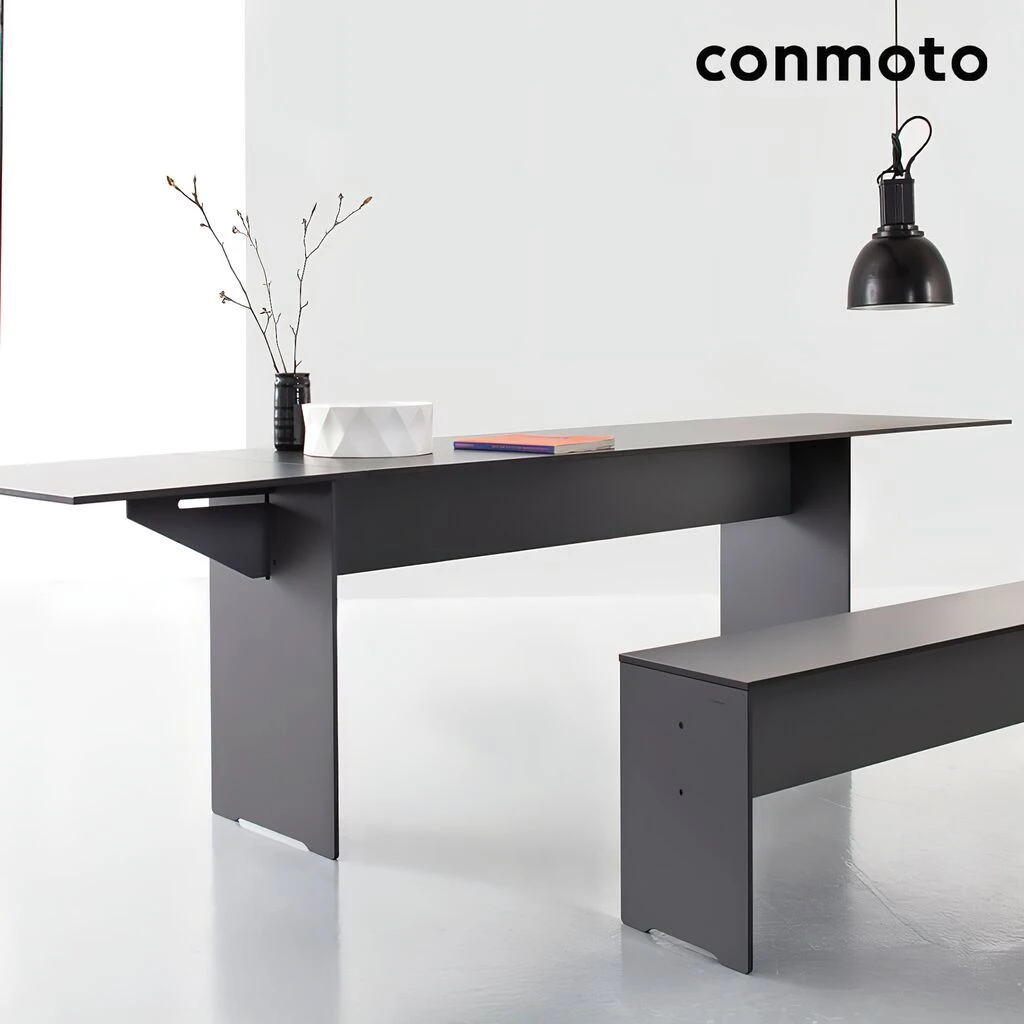 Ausklappbarer HPL Garten Esstisch 200/344cm - Riva Klapptisch 3 Ausklappbarer HPL Garten Esstisch 200/344cm - Riva Klapptisch