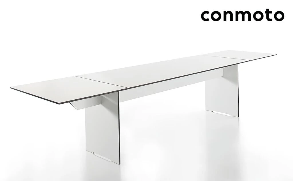 Ausklappbarer HPL Garten Esstisch 200/344cm - Riva Klapptisch 5 Ausklappbarer HPL Garten Esstisch 200/344cm - Riva Klapptisch – Bild 3