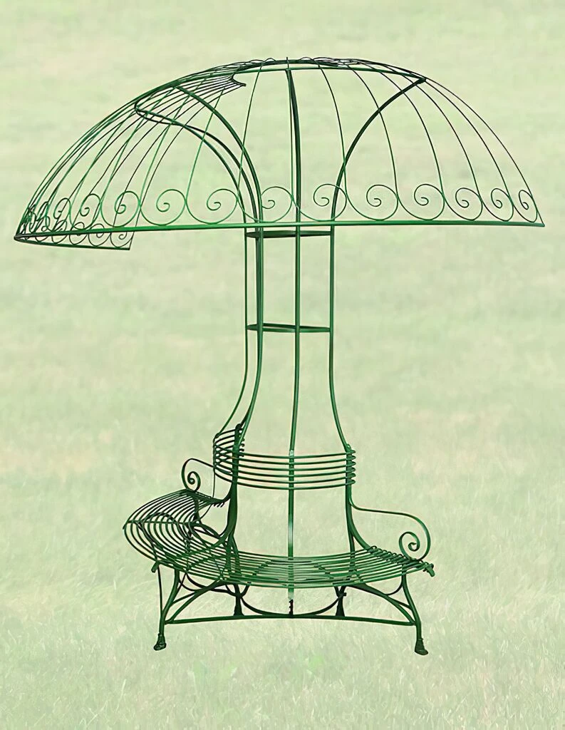 Baumbank Aus Schmiedeeisen Französisch - Caline 6 Baumbank Aus Schmiedeeisen Französisch - Caline – Bild 4