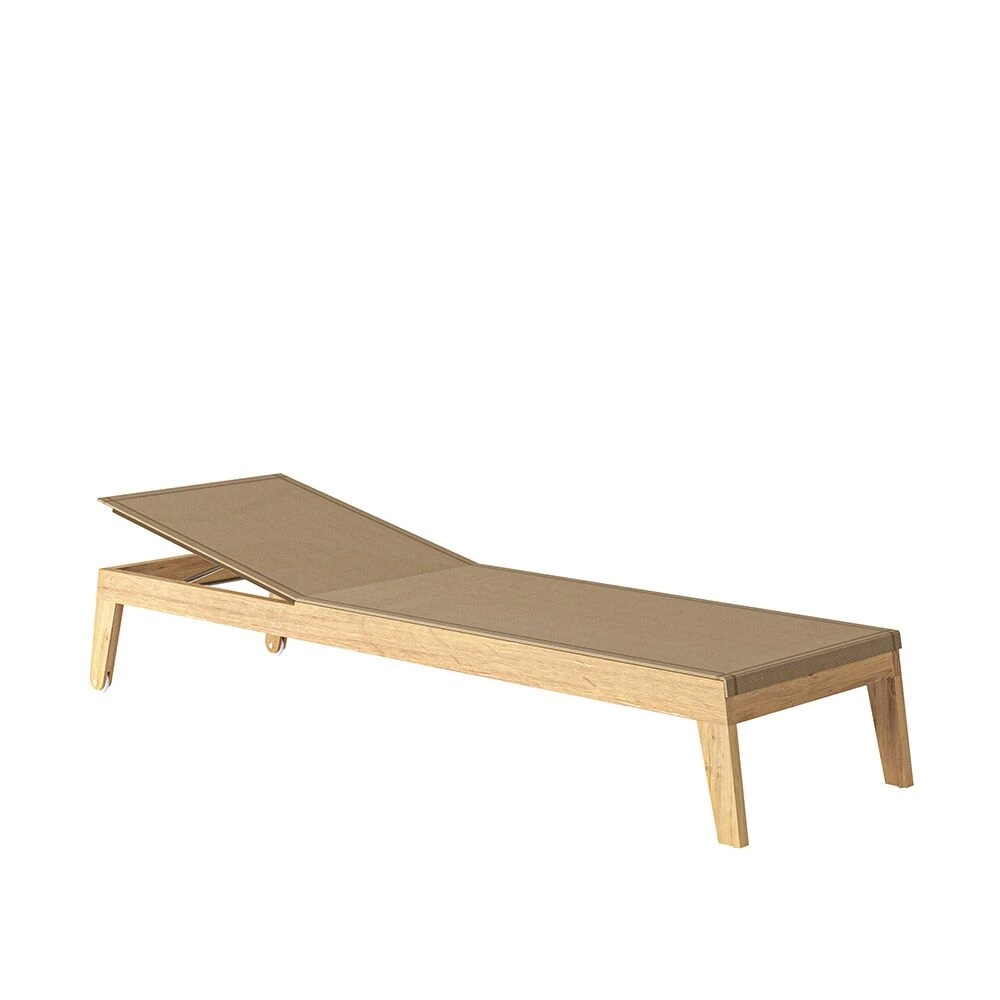Bequeme Outdoor Sonnenliege Aus Teak Mit Rädern - Ethan Sonnenliege 4 Bequeme Outdoor Sonnenliege Aus Teak Mit Rädern - Ethan Sonnenliege – Bild 2