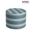 Blau Gestreifter Sitzhocker Von Borek Aus Gewebten Outdoorstoff - Desio Hocker -Gartentis Verkaufe blau gestreifter sitzhocker von borek aus gewebten outdoorstoff desio hocker