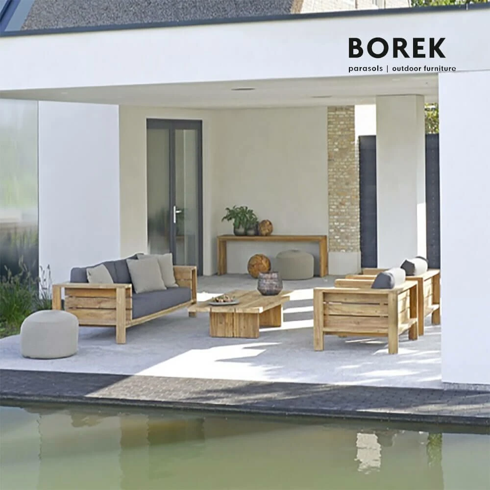 BorekLoungetisch 160cm Eckig Aus Teakholz - Sevilla Loungetisch 4 BorekLoungetisch 160cm Eckig Aus Teakholz - Sevilla Loungetisch – Bild 2