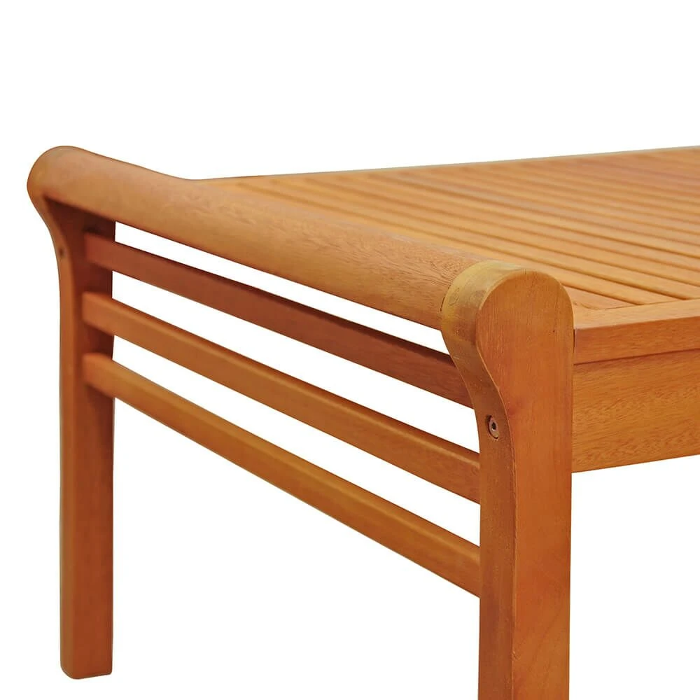 Designer Tisch Für Die Gartenlounge - Eukalyptusholz - Idiogenes Tisch 6 Designer Tisch Für Die Gartenlounge - Eukalyptusholz - Idiogenes Tisch – Bild 4