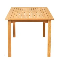 Eckiger Garten Holztisch - Modern - Teakholz - Ruby Gartentisch