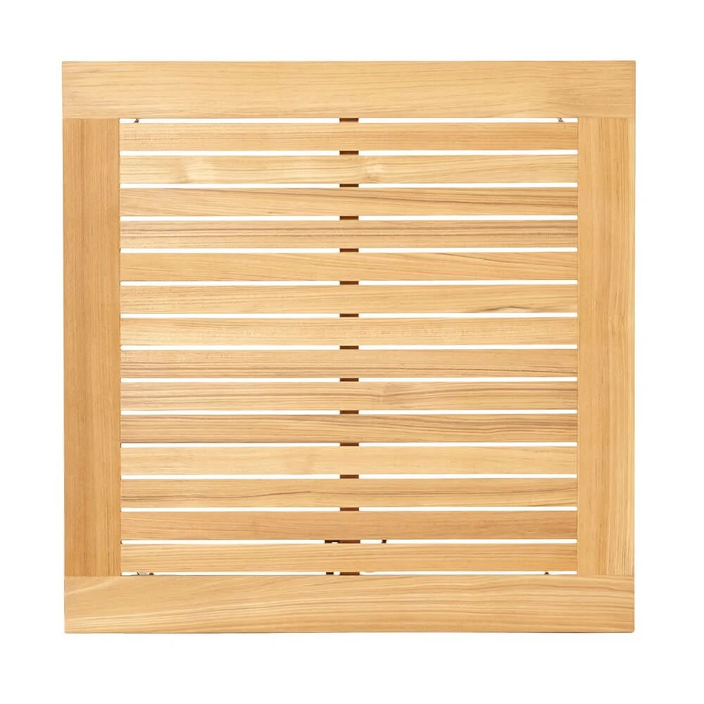 Eckiger Garten Holztisch - Modern - Teakholz - Ruby Gartentisch 4 Eckiger Garten Holztisch - Modern - Teakholz - Ruby Gartentisch – Bild 2