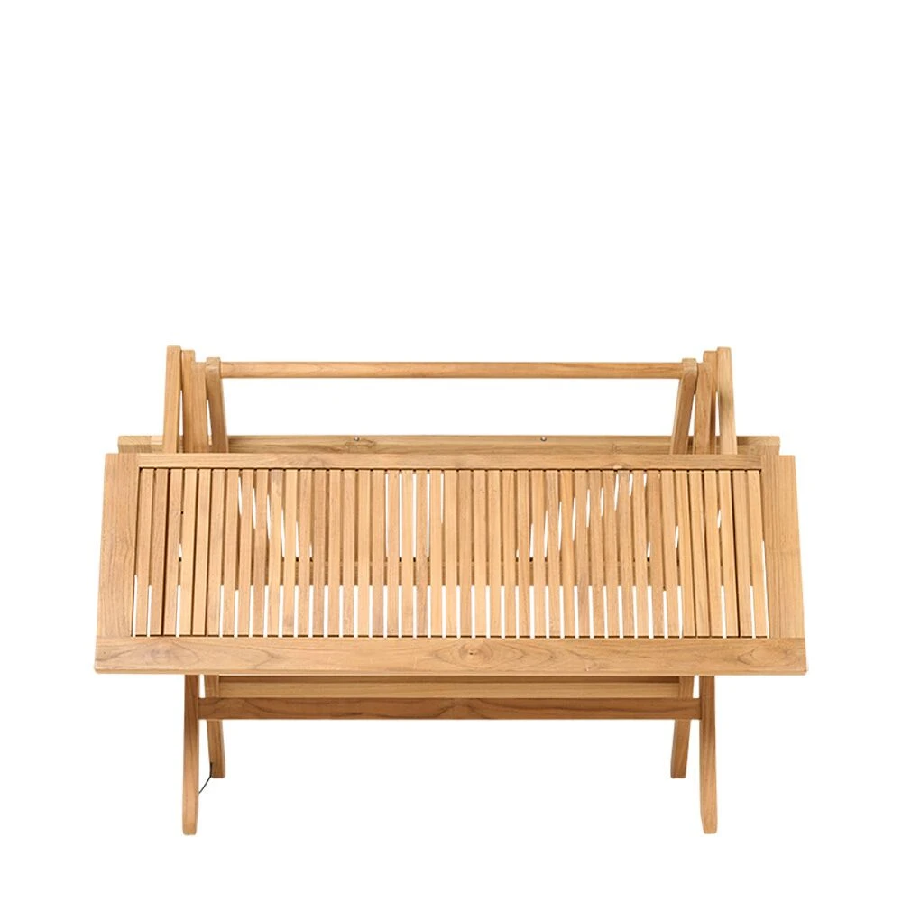 Eckiger Klapptisch Aus Teakholz Für Den Garten - Masie Klapptisch 10 Eckiger Klapptisch Aus Teakholz Für Den Garten - Masie Klapptisch – Bild 8