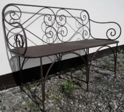 Elegante Antik Garten Sitzbank Aus Gusseisen - Milaine 11 Elegante Antik Garten Sitzbank Aus Gusseisen - Milaine -Gartentis Verkaufe elegante antik garten sitzbank aus gusseisen milaine4