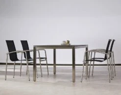 Elegante Edelstahl-Sitzgruppe Für 4 Personen - Sitzecke Lucidum 12 Elegante Edelstahl-Sitzgruppe Für 4 Personen - Sitzecke Lucidum -Gartentis Verkaufe elegante edelstahl sitzgruppe fuer 4 personen sitzecke lucidum2