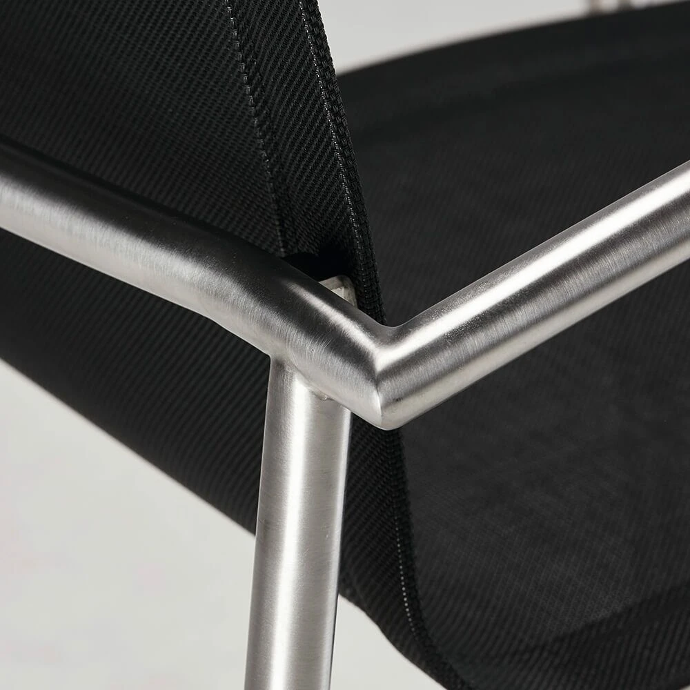 Elegante Edelstahl-Sitzgruppe Für 4 Personen - Sitzecke Lucidum 7 Elegante Edelstahl-Sitzgruppe Für 4 Personen - Sitzecke Lucidum – Bild 5