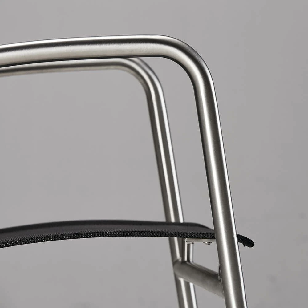 Elegante Edelstahl-Sitzgruppe Für 4 Personen - Sitzecke Lucidum 8 Elegante Edelstahl-Sitzgruppe Für 4 Personen - Sitzecke Lucidum – Bild 6