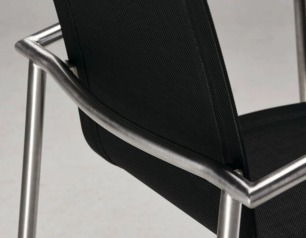 Elegante Edelstahl-Sitzgruppe Für 4 Personen - Sitzecke Lucidum 10 Elegante Edelstahl-Sitzgruppe Für 4 Personen - Sitzecke Lucidum – Bild 8