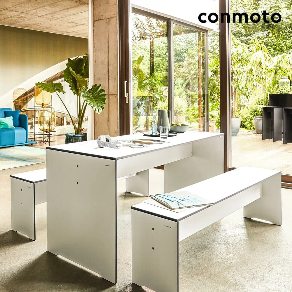 Elegante HPL Sitzecke Mit Bank - 4-Sitzer/8-Sitzer - Gartenecke Riva 4 Elegante HPL Sitzecke Mit Bank - 4-Sitzer/8-Sitzer - Gartenecke Riva – Bild 2