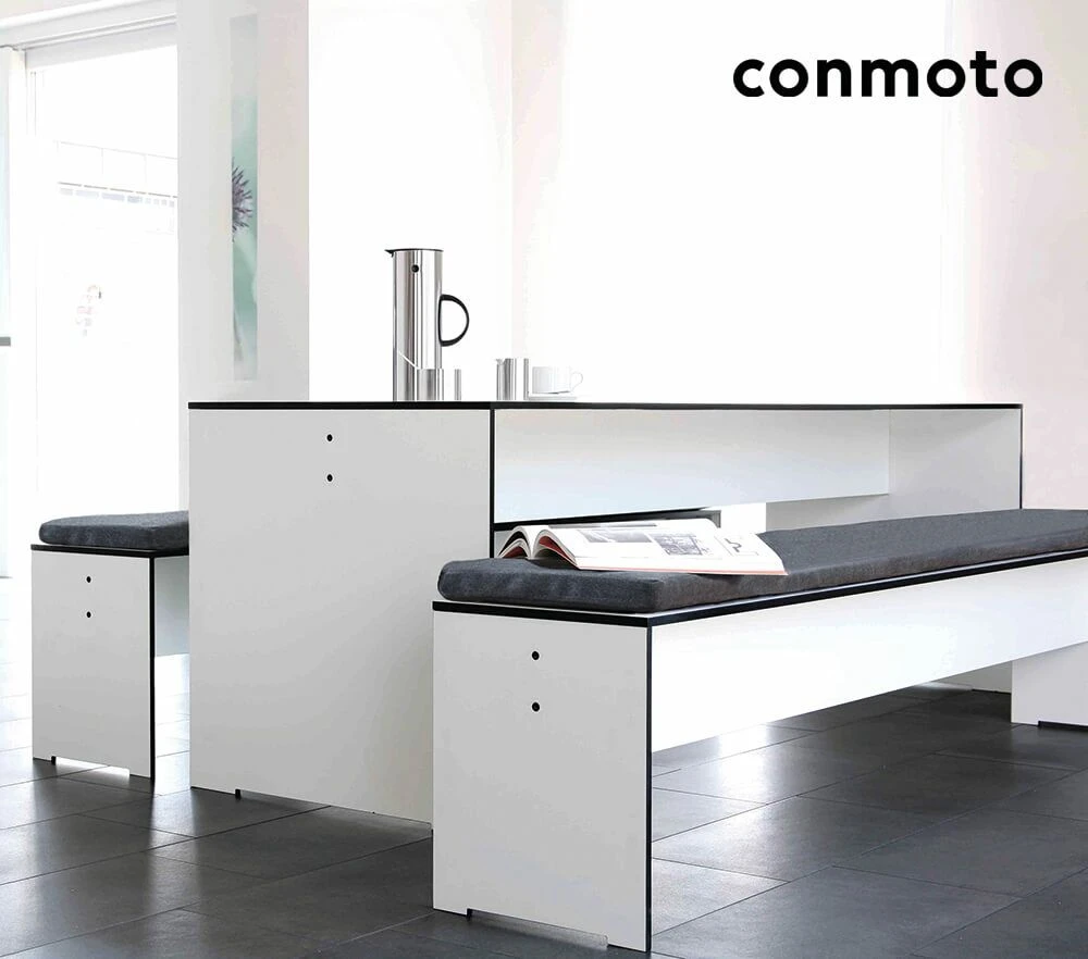 Elegante HPL Sitzecke Mit Bank - 4-Sitzer/8-Sitzer - Gartenecke Riva 5 Elegante HPL Sitzecke Mit Bank - 4-Sitzer/8-Sitzer - Gartenecke Riva – Bild 3