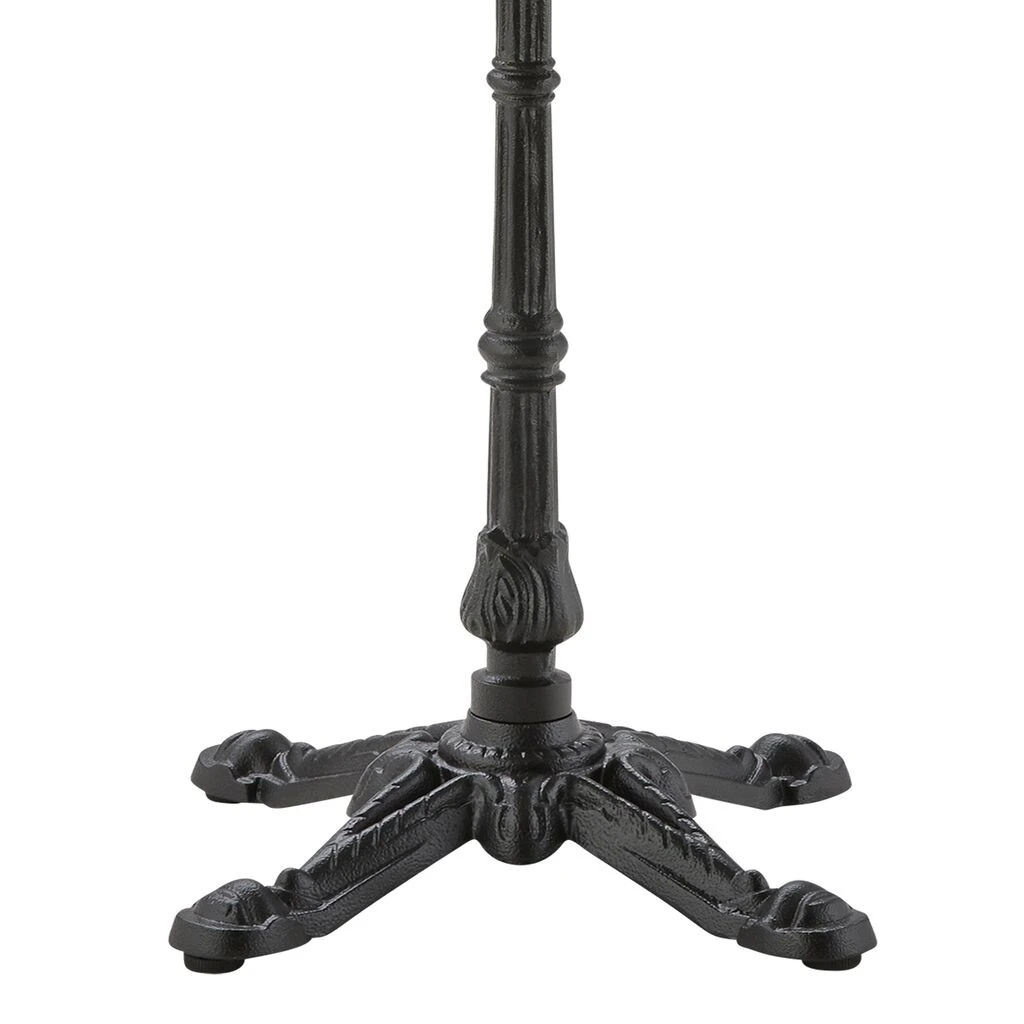 Eleganter Bistrotisch Für Garten Oder Café Mit Eisenfuß Und Heller Tischplatte - Bistrotisch Niels 5 Eleganter Bistrotisch Für Garten Oder Café Mit Eisenfuß Und Heller Tischplatte - Bistrotisch Niels – Bild 3