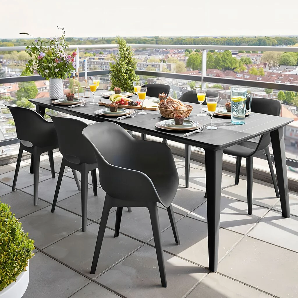 Essecke Für 6 Personen Aus Polypropylen - Sitzecke Ruga 7 Essecke Für 6 Personen Aus Polypropylen - Sitzecke Ruga – Bild 5