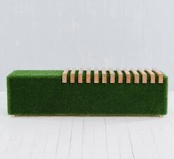 Formschnitt Gartenbank - Holz, GFK & Kunstrasen - Grün - Fenix 10 Formschnitt Gartenbank - Holz, GFK & Kunstrasen - Grün - Fenix -Gartentis Verkaufe formschnitt gartenbank holz gfk kunstrasen gruen fenix2