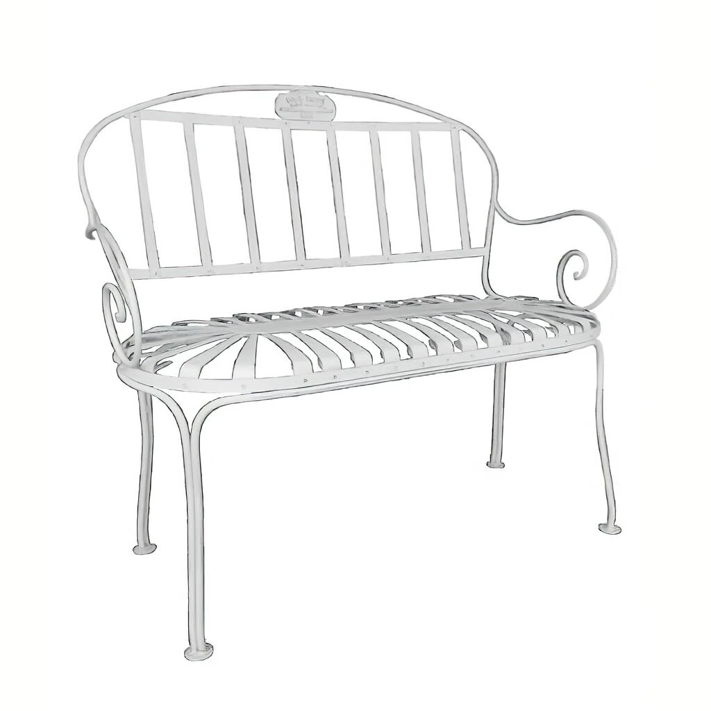 Französische Sitzbank Für Den Garten Antik - Mareva 3 Französische Sitzbank Für Den Garten Antik - Mareva