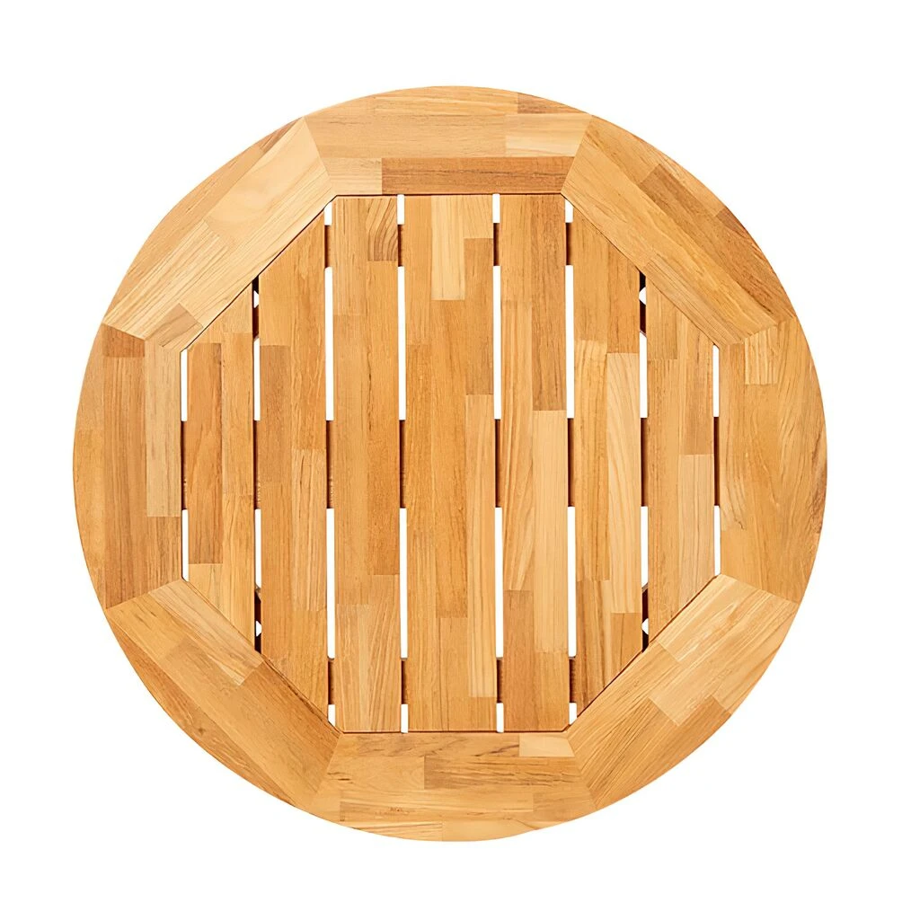 Garten Loungetisch Aus Teakholz - Rund - 80cm - Darcey M Couchtisch 4 Garten Loungetisch Aus Teakholz - Rund - 80cm - Darcey M Couchtisch – Bild 2