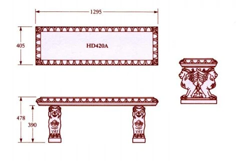 Garten Sitzbank Antik Stein - Whitesands Bay 5 Garten Sitzbank Antik Stein - Whitesands Bay – Bild 3