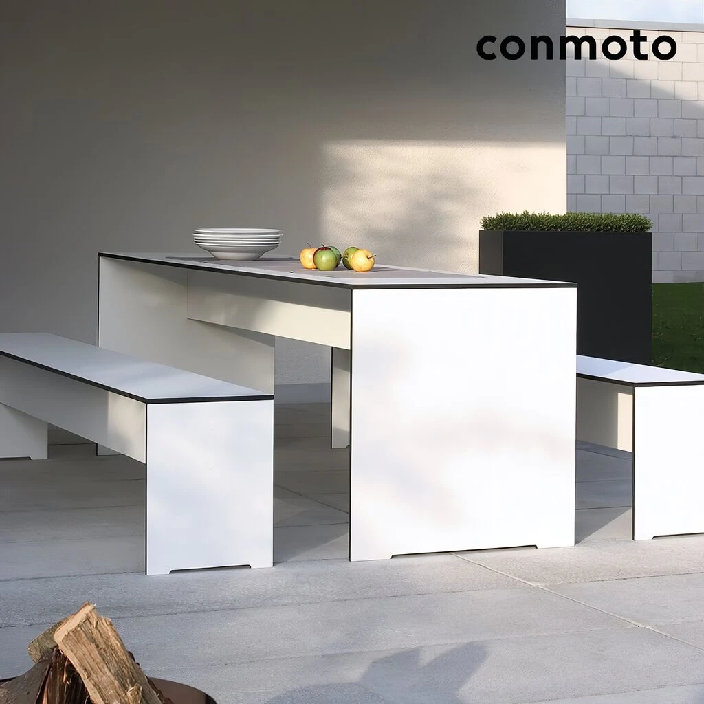 Garten Sitzecke Für Kinder Mit Bank Aus HPL - Riva Kinder 4 Garten Sitzecke Für Kinder Mit Bank Aus HPL - Riva Kinder – Bild 2