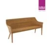 Gartenbank 3 Sitzer Mit Rückenlehne - MBM - Geflecht, Resysta & Alu - Braun - UV-beständig - Gartenbank Tortuga -Gartentis Verkaufe gartenbank 3 sitzer mit rueckenlehne mbm geflecht resysta alu braun uv bestaendig gartenbank tortuga