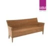 Gartenbank 3 Sitzer - Von MBM - Alu, Geflecht & Resysta - Braun - Gartenbank Madrigal -Gartentis Verkaufe gartenbank 3 sitzer von mbm alu geflecht resysta braun gartenbank madrigal