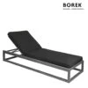 Gartenliege Von Borek - Aluminium - Dunkel Grau - Calcara Liege 1 Gartenliege Von Borek - Aluminium - Dunkel Grau - Calcara Liege -Gartentis Verkaufe gartenliege von borek aluminium dunkel grau calcara liege