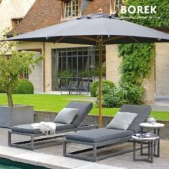 Gartenliege Von Borek - Aluminium - Dunkel Grau - Calcara Liege 8 Gartenliege Von Borek - Aluminium - Dunkel Grau - Calcara Liege -Gartentis Verkaufe gartenliege von borek aluminium dunkel grau calcara liege3