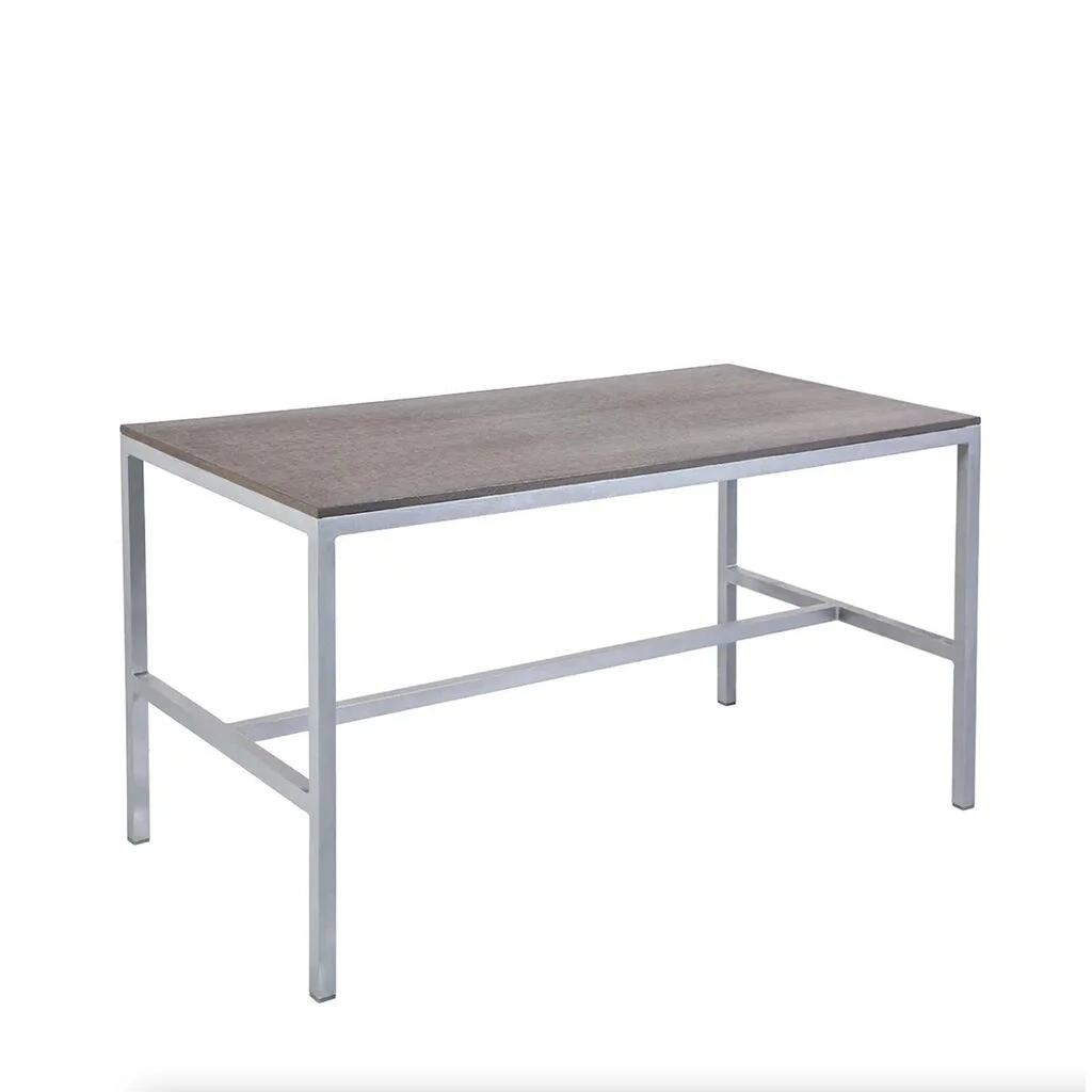 Gartenmöbel Set Aus Aluminium & Resysta - MBM - Gartentisch & 2 Bänke - Dice Dining Set 4 Gartenmöbel Set Aus Aluminium & Resysta - MBM - Gartentisch & 2 Bänke - Dice Dining Set – Bild 2