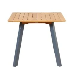Gartentisch Quadratisch Aus Teakholz & Aluminium - Rory Gartentisch
