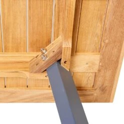 Gartentisch Quadratisch Aus Teakholz & Aluminium - Rory Gartentisch -Gartentis Verkaufe gartentisch quadratisch aus teakholz aluminium rory gartentisch3