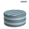 Gestreifter Borek Gartenhocker In Blau Aus Outdoorgewebe - Desio Hocker -Gartentis Verkaufe gestreifter borek gartenhocker in blau aus outdoorgewebe desio hocker