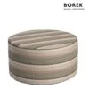 Gestreifter Borek Hocker Für Den Garten Aus Outdoorgewebe - Desio Hocker -Gartentis Verkaufe gestreifter borek hocker fuer den garten aus outdoorgewebe desio hocker