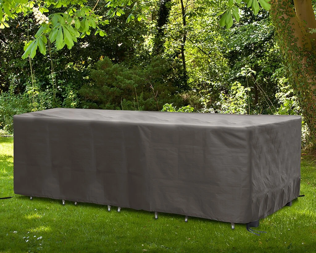 Graue Abdeckhaube 320x275cm Für Lounge - Hülle Fago 4 Graue Abdeckhaube 320x275cm Für Lounge - Hülle Fago – Bild 2