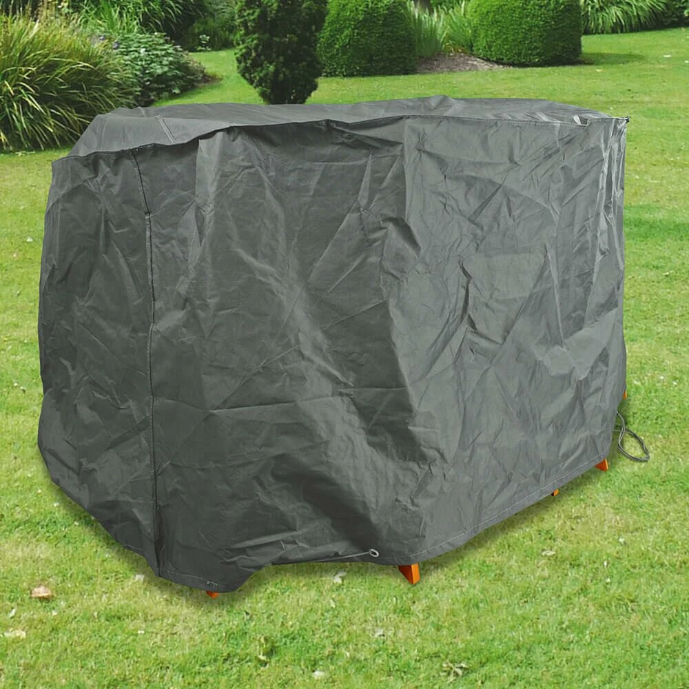 Graue Abdeckhülle Für Gartengarnituren - Schutzhülle Griseo 320 3 Graue Abdeckhülle Für Gartengarnituren - Schutzhülle Griseo 320