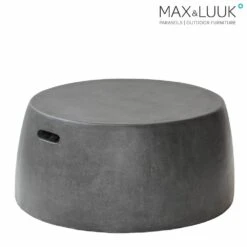 Grauer Max & Luuk Couchtisch Aus Fiberglas Für Den Garten - Nick Hocker