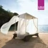 Große Doppelliege Mit Dach - MBM - Aluminium & Kunststoffgeflecht - Love Lounge Bellini -Gartentis Verkaufe grosse doppelliege mit dach mbm aluminium kunststoffgeflecht love lounge bellini