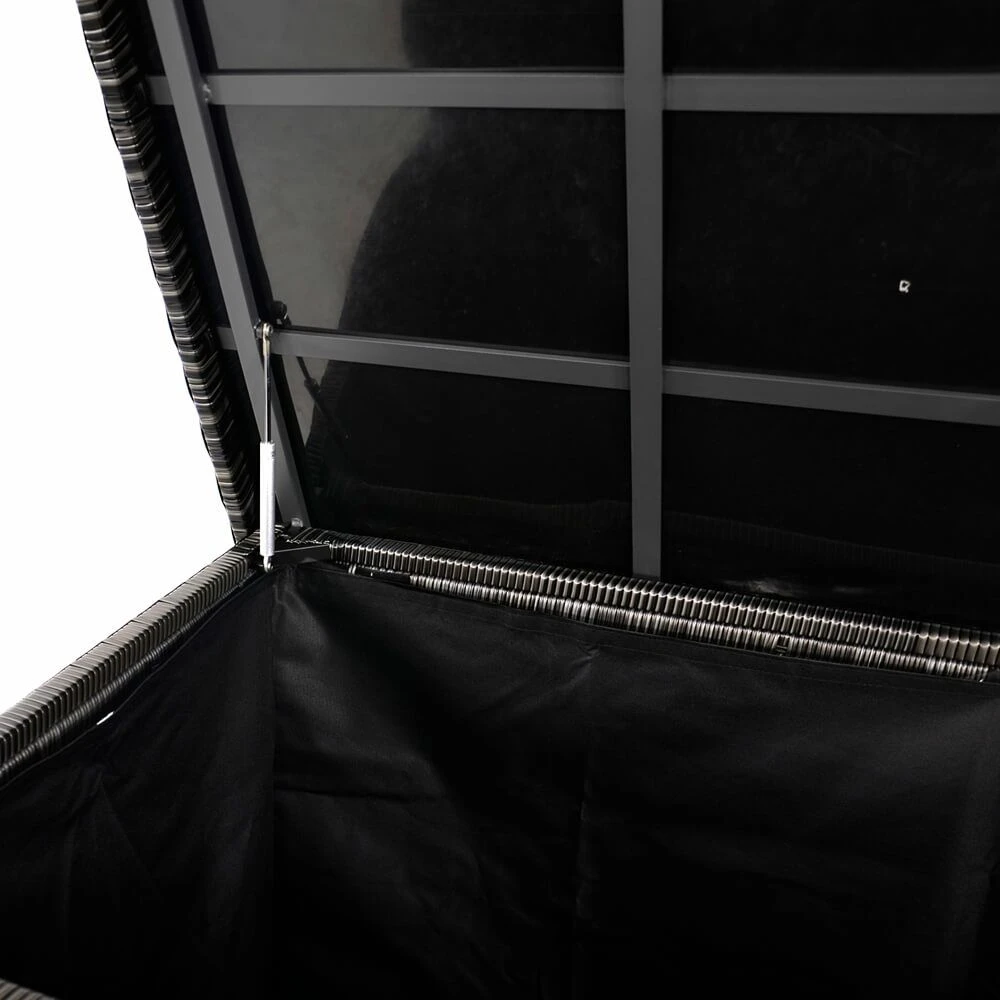 Große Kissentruhe In Rattanoptik Für Den Garten - Kissenbox Refi 5 Große Kissentruhe In Rattanoptik Für Den Garten - Kissenbox Refi – Bild 3