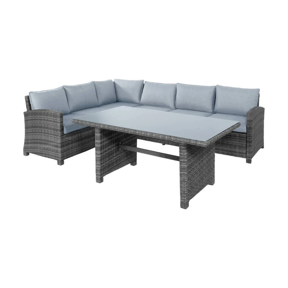 Große Sitzecke Für Den Außenbereich Mit Tisch - Gartenecke Gurin 3 Große Sitzecke Für Den Außenbereich Mit Tisch - Gartenecke Gurin