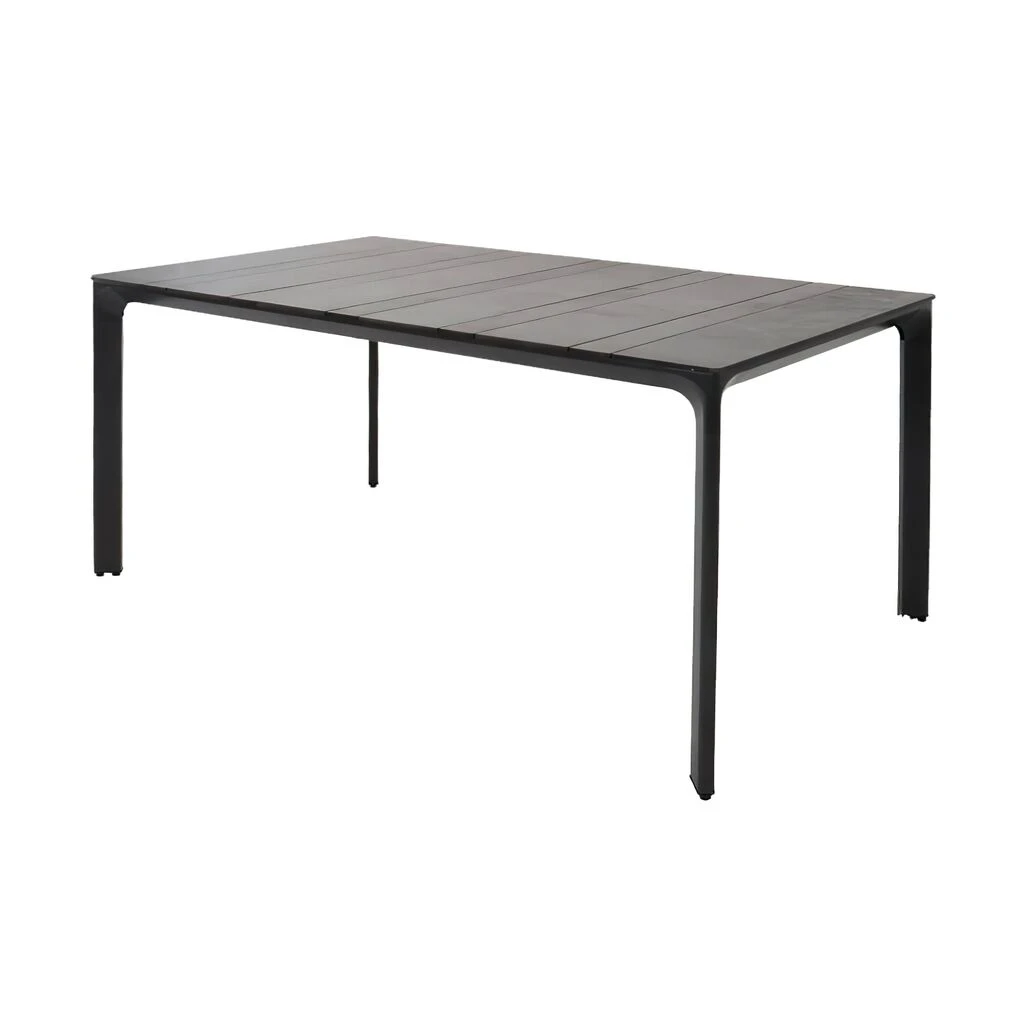Großer Alu Esstisch Mit Granit-Look - Anthrazit - Esstisch Udino 3 Großer Alu Esstisch Mit Granit-Look - Anthrazit - Esstisch Udino