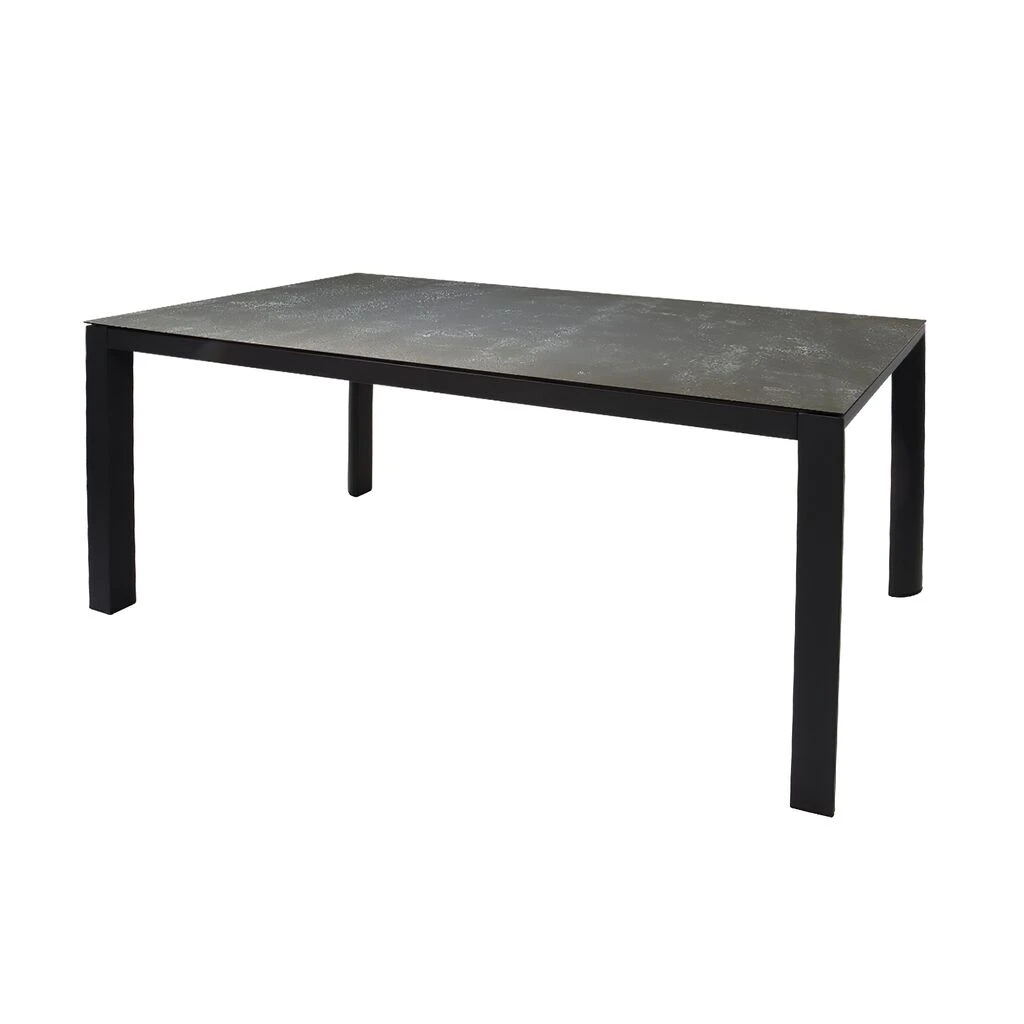 Großer Alu Gartentisch Mit Marmorierter Glaskeramikplatte - Zupero 3 Großer Alu Gartentisch Mit Marmorierter Glaskeramikplatte - Zupero