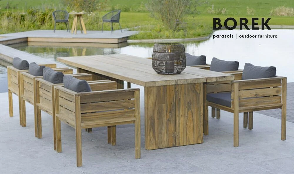 Großer Esstisch 280cm Aus Teakholz Massiv - Sevilla Esstisch 4 Großer Esstisch 280cm Aus Teakholz Massiv - Sevilla Esstisch – Bild 2