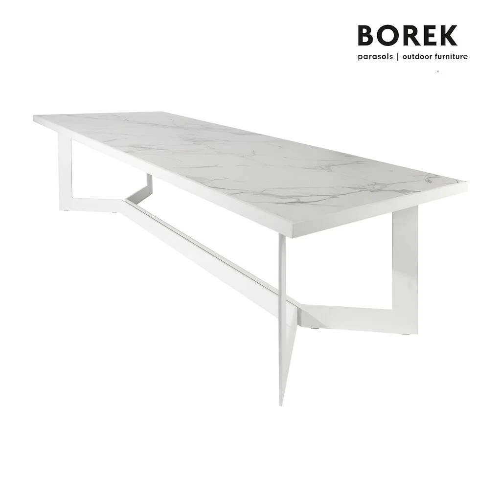 Großer Esstisch Eckig Von Borek Mit Alu/Dekton - Esstisch Arta 3 Großer Esstisch Eckig Von Borek Mit Alu/Dekton - Esstisch Arta